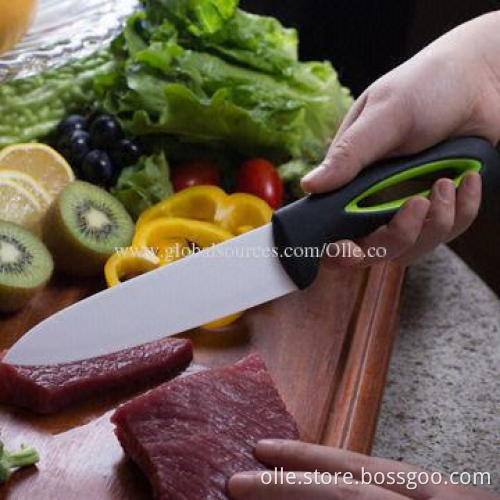 Convex Edge Ceramic Blade Chef Knife